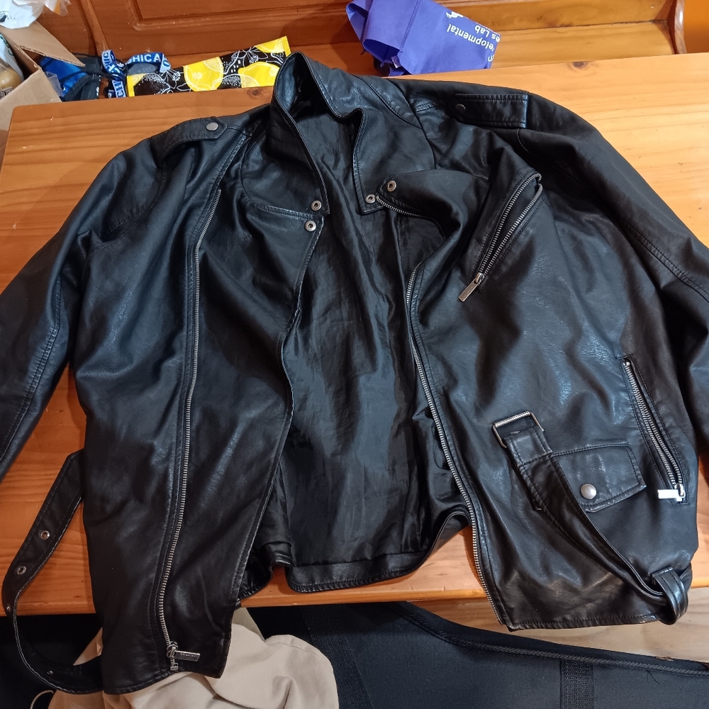 Leather jacket